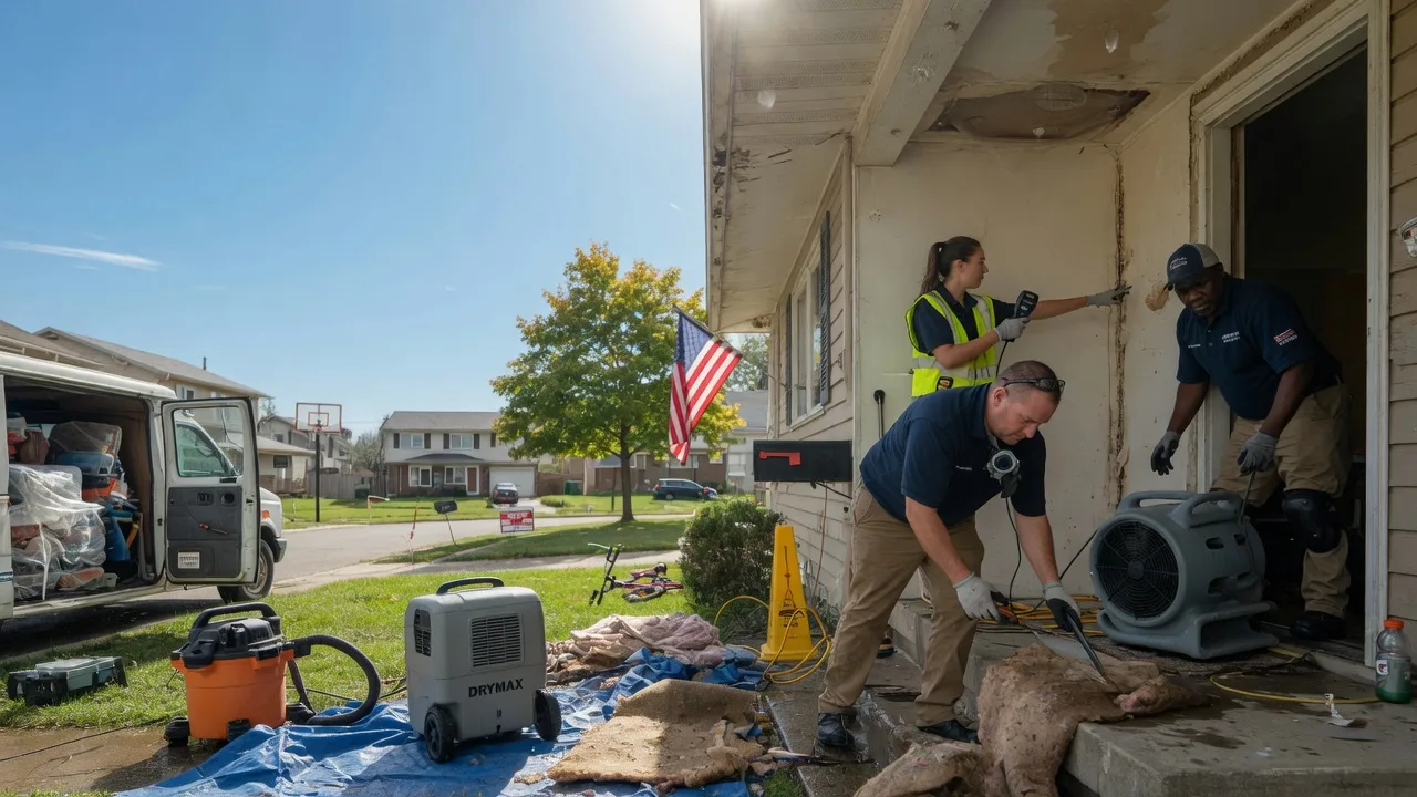 Water Damage Restoration in Thompson, PA near me